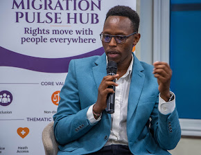Research launch speaker contributing to the panel discussion
